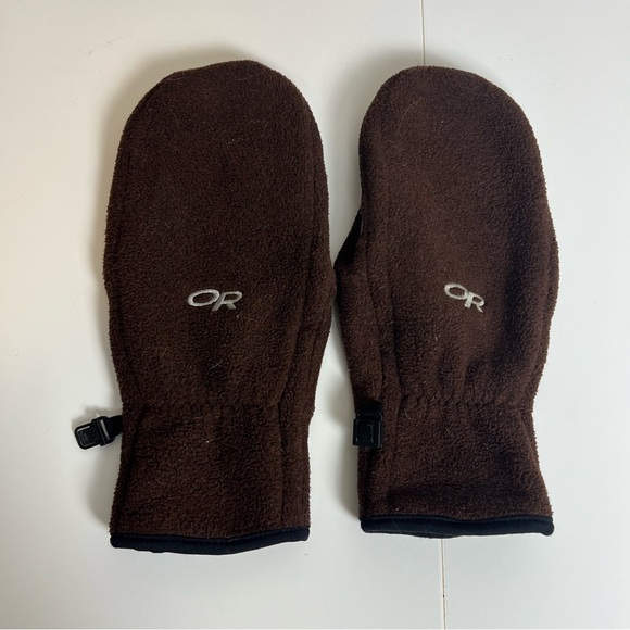 Outdoor Research Other - Outdoor Research Brown Fleece Mittens size Medium